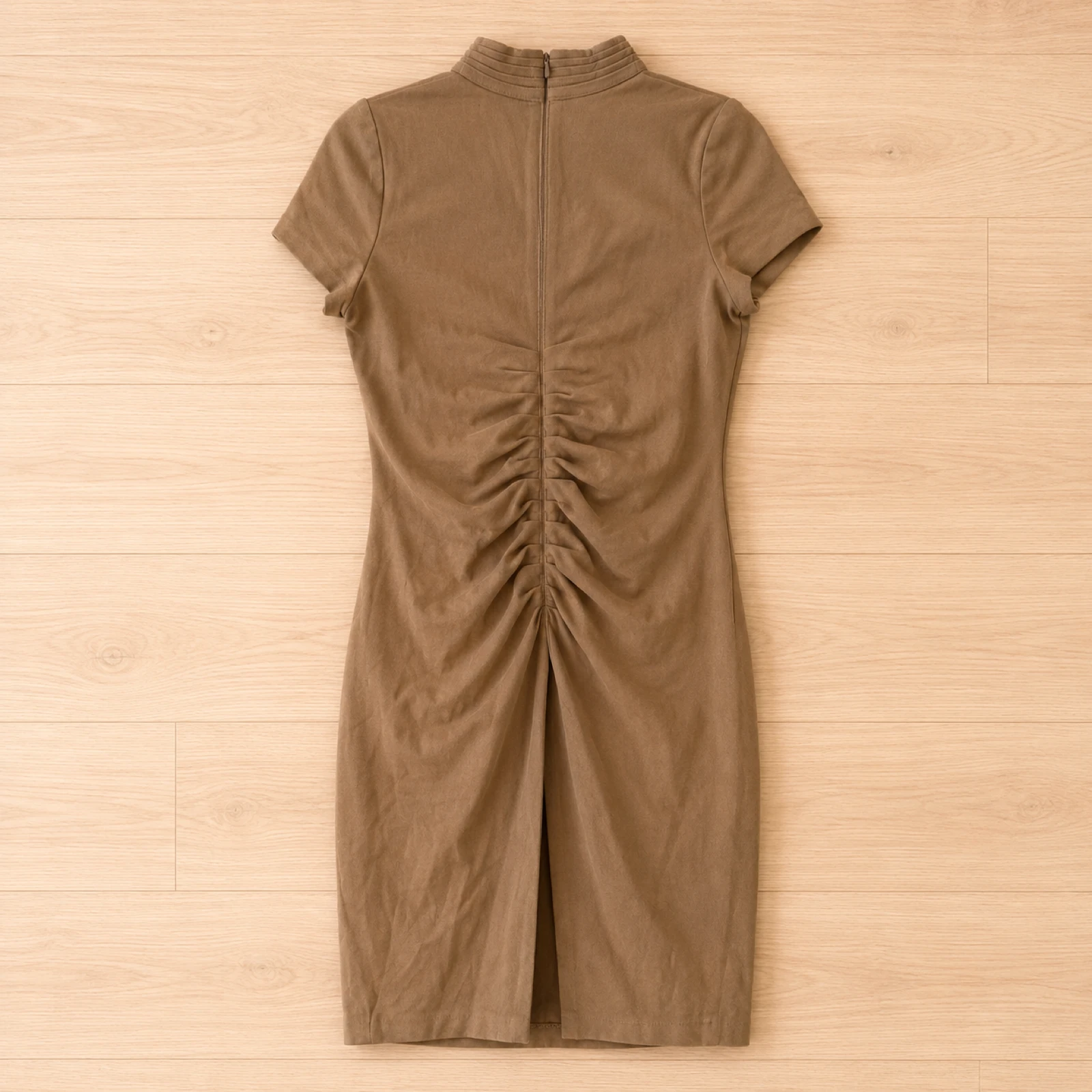 Plissee jurk sinequanone maat 40 L beige – photo 2
